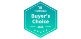 TrustRadius Buyer's Choice 2025 award badge.