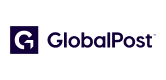 GlobalPost logo with a stylized "G" in a purple square next to the text "GlobalPost."