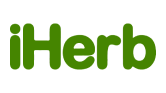 iHerb logo in green text.