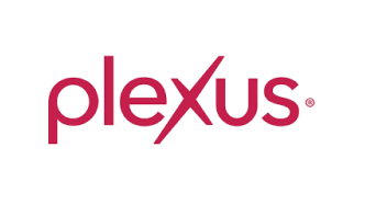 Plexus logo in red text on a white background.